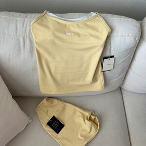 Set Active Breathe Layered Move Tank and Biker Shorts Set